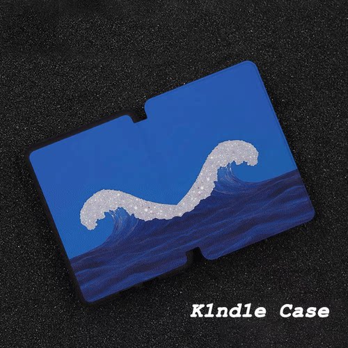 原创蓝浪银尖适用kindle7代电子书保护套kpw123软壳958防摔带休眠