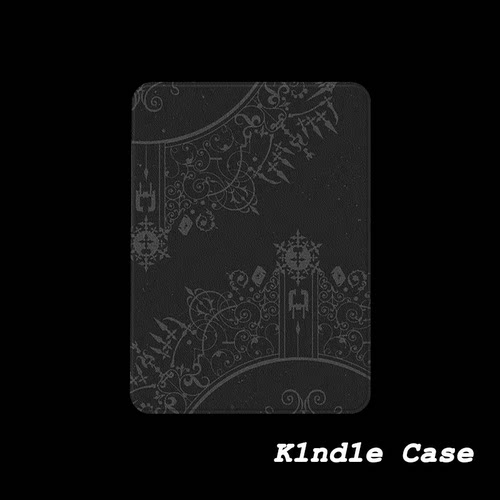 原创暗纹花纹KindlePaperwhite6/5/4/3电子书磁吸保护套658青春版拆分汉王clear6适用neo3掌阅light4休眠