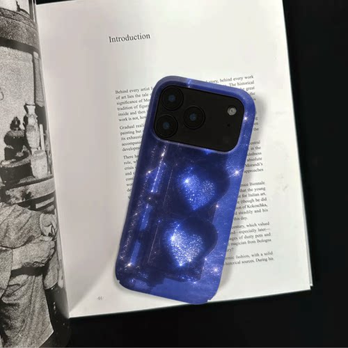 原创氛围感星光心灯iPhone18pro手机壳磁吸17p软壳亮面15半包壳苹果14promax全包磨砂硬壳适用三星s24S25