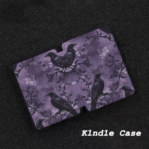 原创紫枝鸦影适用kindle7代电子书保护套kpw123软壳958防摔带休眠
