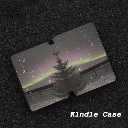 原创极光泡泡适用kindle7代电子书保护套kpw123软壳958防摔带休眠