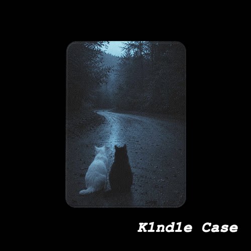 原创夜路双猫KindlePaperwhite6/5/4/3磁吸保护套658青春版拆分支架壳汉王clear6适用neo3掌阅light4休眠