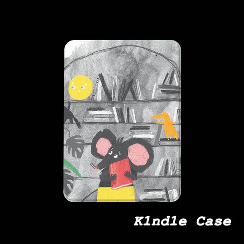 原创抱书小鼠KindlePaperwhite6/5/4/3电子书磁吸保护套658青春版拆分汉王clear6适用neo3掌阅light4休眠