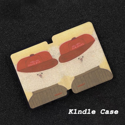 原创红帽小狗适用kindle7代电子书保护套kpw123软壳958防摔带休眠