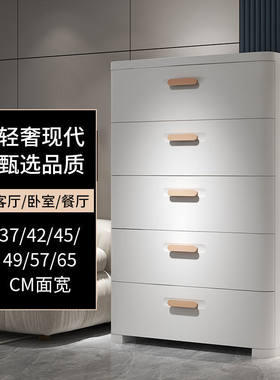 床头柜置物架现代中式卧室家用储物柜抽屉式卫生间塑料收纳柜子