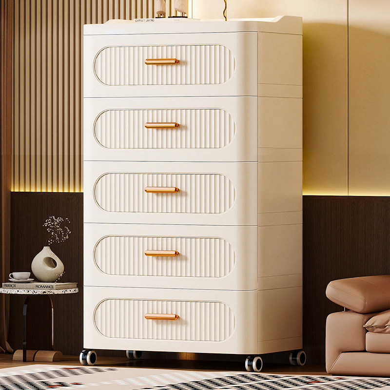 收纳箱抽屉式塑料盒多层储物柜家用置物柜衣服收纳柜衣物整理箱子