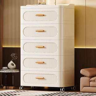 收纳箱抽屉式塑料盒多层储物柜家用置物柜衣服收纳柜衣物整理箱子