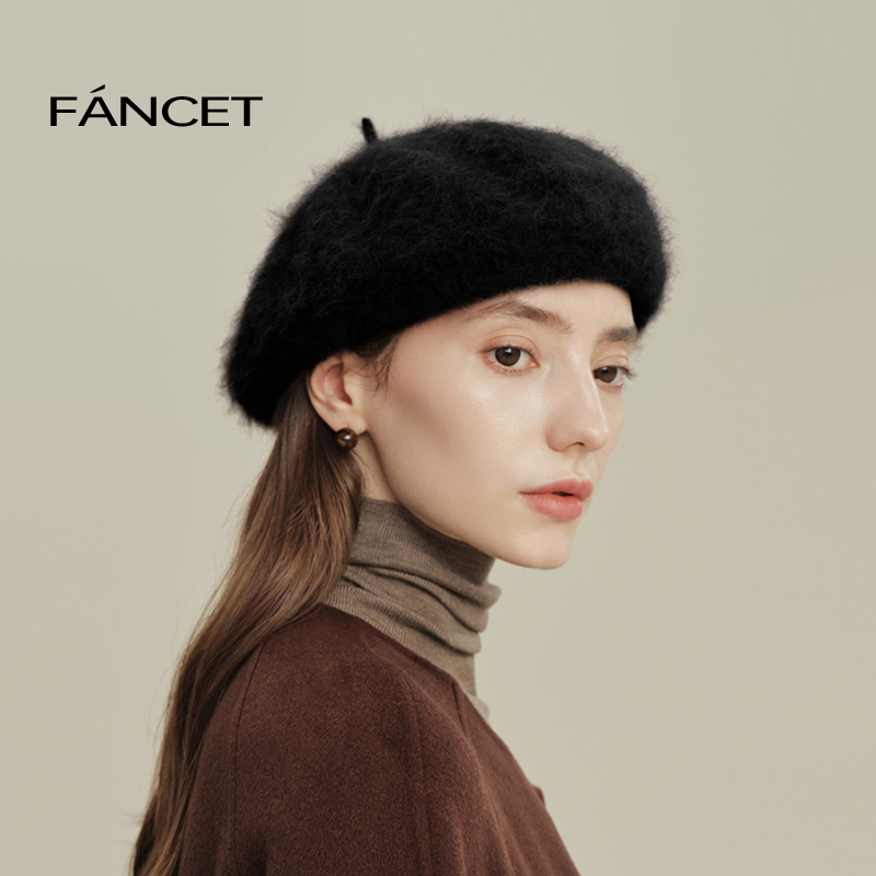 凡饰韩系复古铆钉报童帽