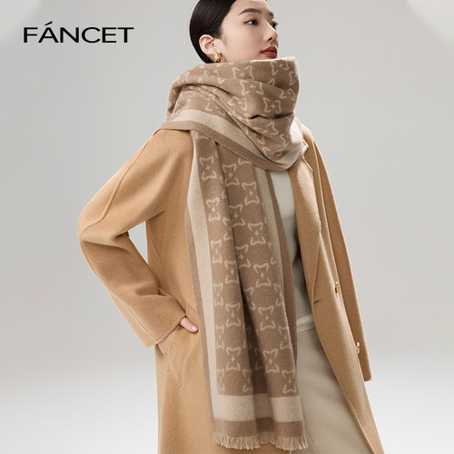 FANCET/凡饰秋冬季围巾韩版