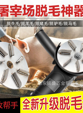 猪皮去毛器刮猪毛神器屠宰专用脱毛盘刮猪毛刀去牛羊毛电动角磨机