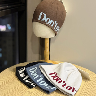 滑雪内盔帽滑雪骑行大头围男女毛线帽秋冬冷帽抗起球针织帽子