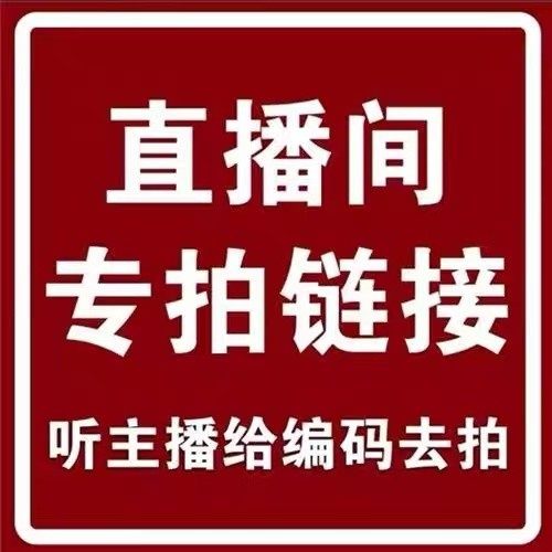 直播间专拍链接纯棉短袖男女同款T恤