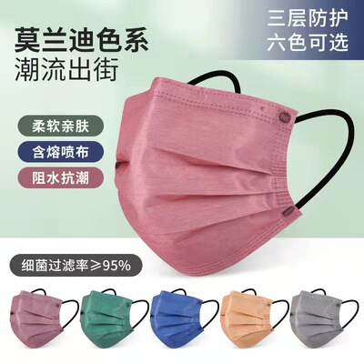 莫兰迪口罩 平面成人 莫兰迪 morandi adult mask