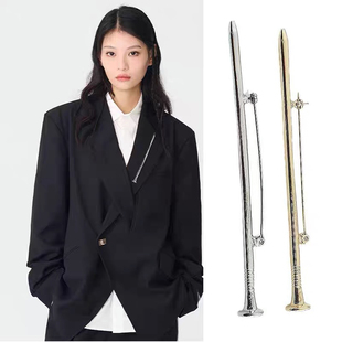 百搭胸针女气质高级感胸花装 ZA欧美外贸饰品时尚 饰品