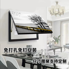 电表箱装饰画新款挂画电表盒画电闸箱家用电箱装饰画壁画遮丑盖板