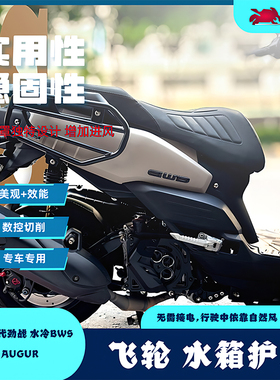 适用于六代劲战 水冷BWS改装水箱护罩 Force 2.0 AUGUR 飞轮护盖