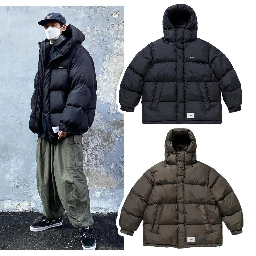 WTAPS余文乐羽绒服中长款外套
