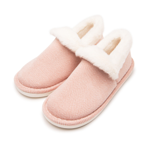 孕妇鞋 款 产后用品冬季 sweetmom孕妇月子产妇软底秋冬加绒包跟拖鞋