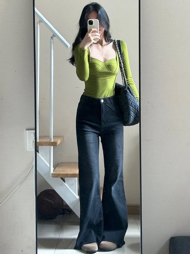 微胖MM性感带胸垫打底衫