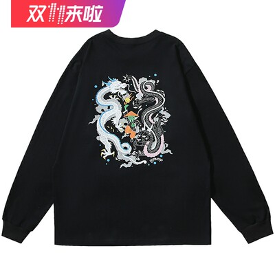 美国RIPNDIP中国风龙年卡通长袖