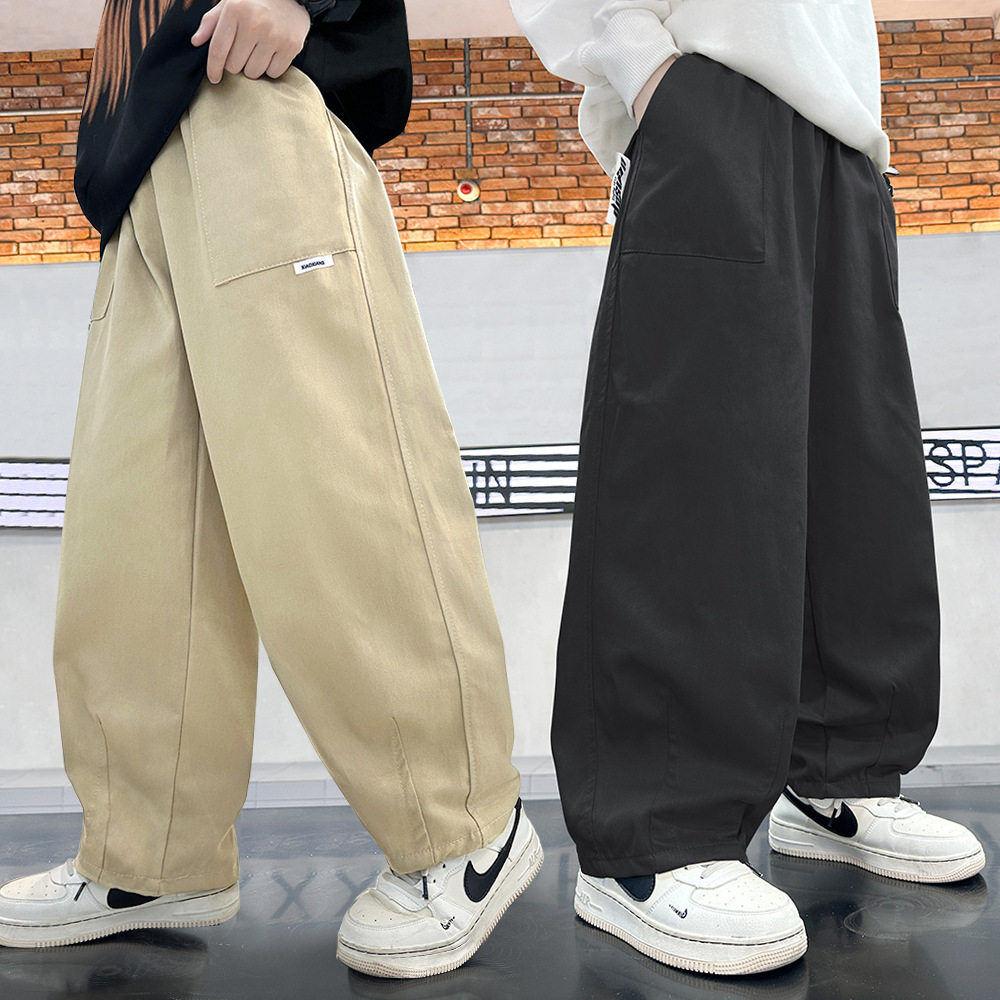 4冬款5男童纯棉直筒工装裤7儿童装8小男孩10长裤子6阔腿裤9岁宝宝