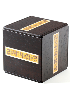 日本大师手作极复杂实木机关盒子1536步解锁超难PuzzleBox