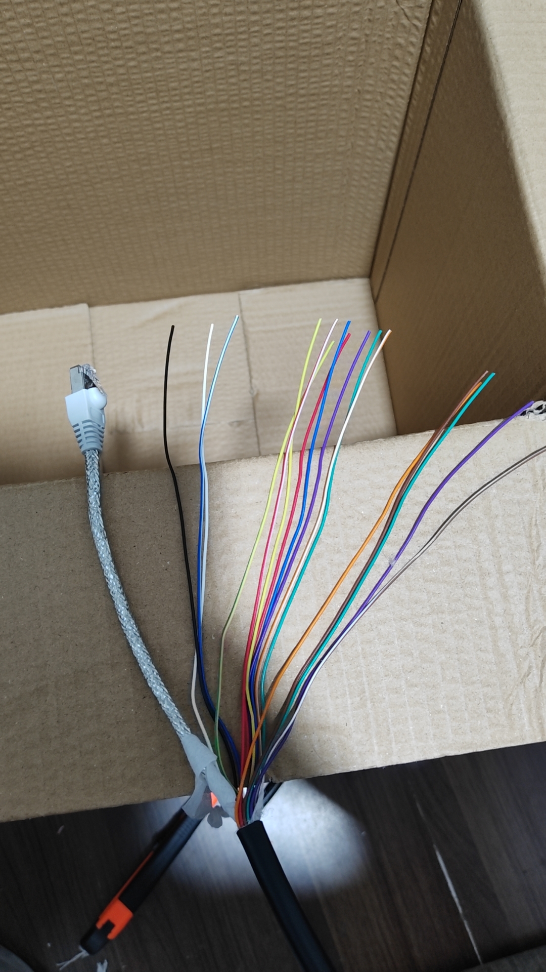 UL758认证多芯信号线14芯+屏蔽网线加密镀锡铜柔软信号线-UL20279