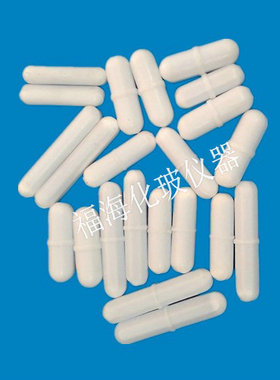 聚四氟搅拌子B型 四氟磁子3cm有节耐酸碱搅拌子