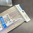 日本seiwa 吸管一次性食品级儿童吸管弯曲 pro独立包装