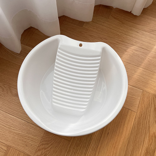 脸盆带搓衣板小内裤清洗盆