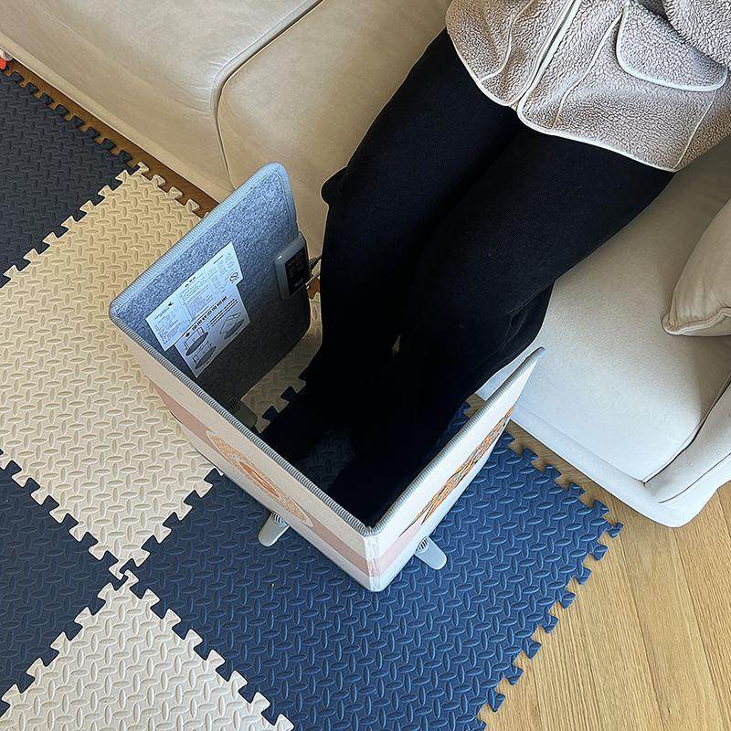 办公室桌下取暖器石墨烯静音围挡暖脚神器