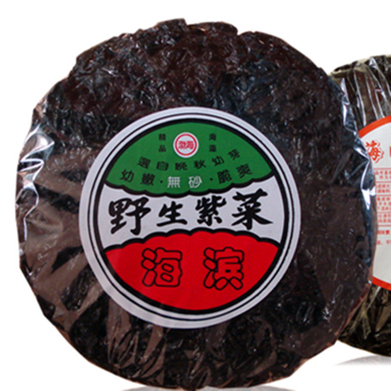 北戴河水产干货新鲜头水紫菜 无沙紫菜 免洗调味海苔三鲜汤料火锅