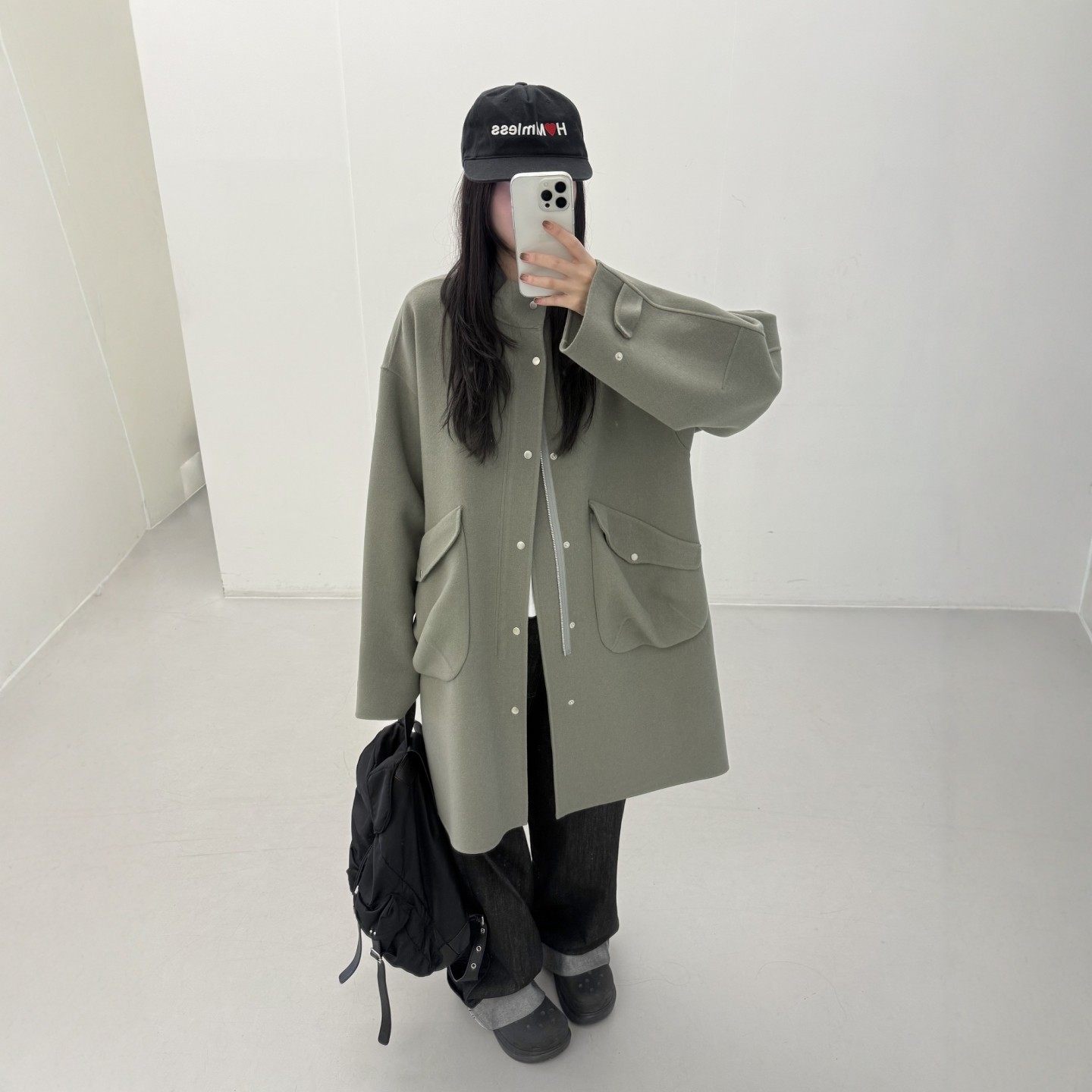 韩国代购直播福利秒杀UNC双面呢手工羊毛中长男女大衣百货级外套,男装,毛呢大衣,淘宝优惠券,粉丝福利购,淘宝优惠卷