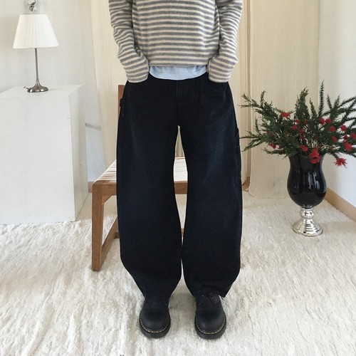 韩国代购小众街头四季水洗牛仔裤