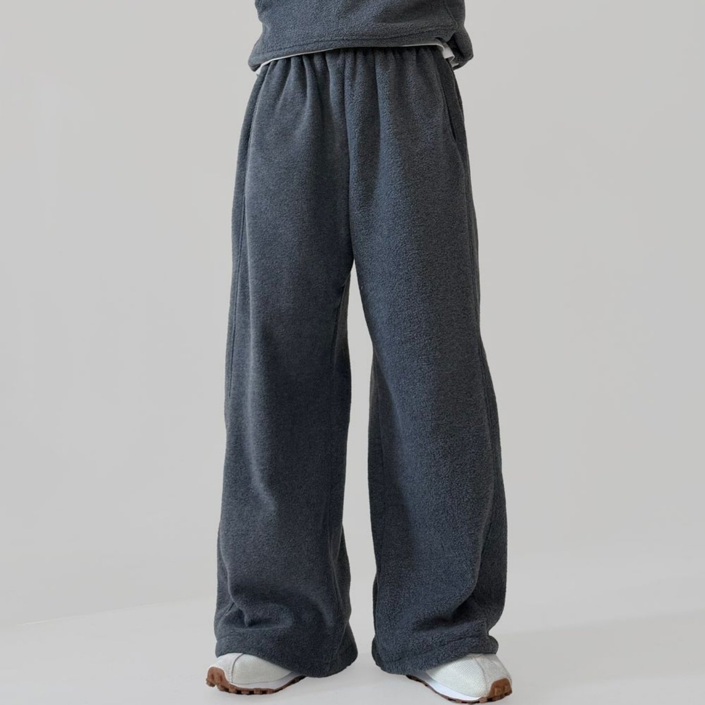 MRDONG韩国代购男装摇粒绒直筒宽松抽绳休闲卫裤下装冬季厚实质感,男装,休闲裤,淘宝优惠券,粉丝福利购,淘宝优惠卷