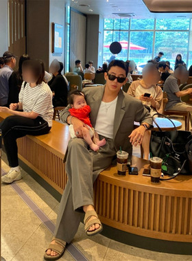 韩国代购气质宽松休闲西服外套