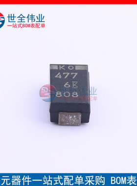 T520D477M004ATE012 4V 470UF D型  ESR:12毫欧 基美原装芯片配单