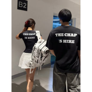 原WHPOWER 重磅美式复古字母印花短袖T恤女夏季宽松休闲百搭上衣