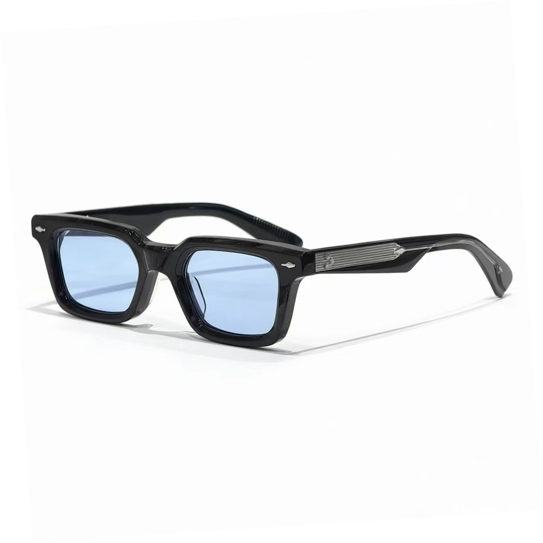 JMM小框窄边板材太阳眼镜女个性