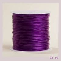 [Фиолетовый] Один рулон — очень эластичный и прочный, бесплатная тяга для бисероплетения + руководство по бисероплетению.