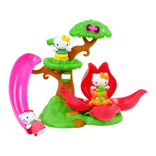 星月hello kitty玩具屋儿童过家家情景童话角色扮演女孩套装