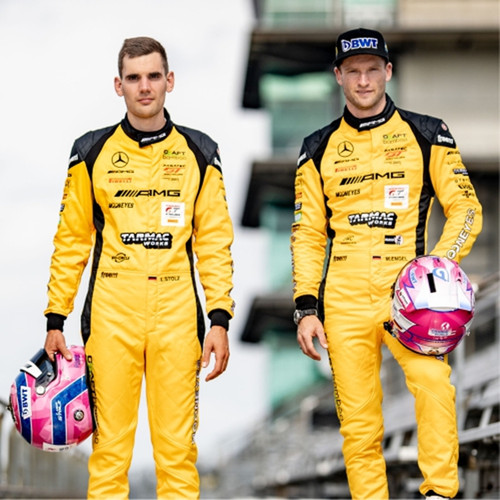 2022年F1车队连体赛车服 freem进口nomex面料带FIA全息激光码