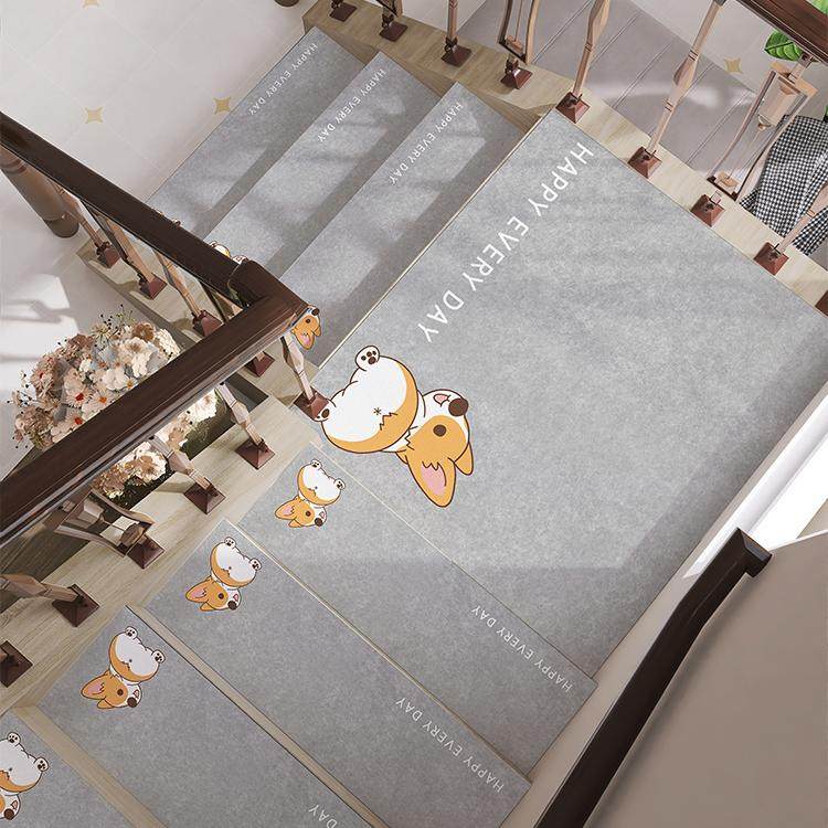 家用室内皮绒免洗楼梯垫铁楼梯踏步垫隔音免洗pvc台阶防滑垫免胶,居家布艺,楼梯垫,淘宝优惠券,粉丝福利购,淘宝优惠卷