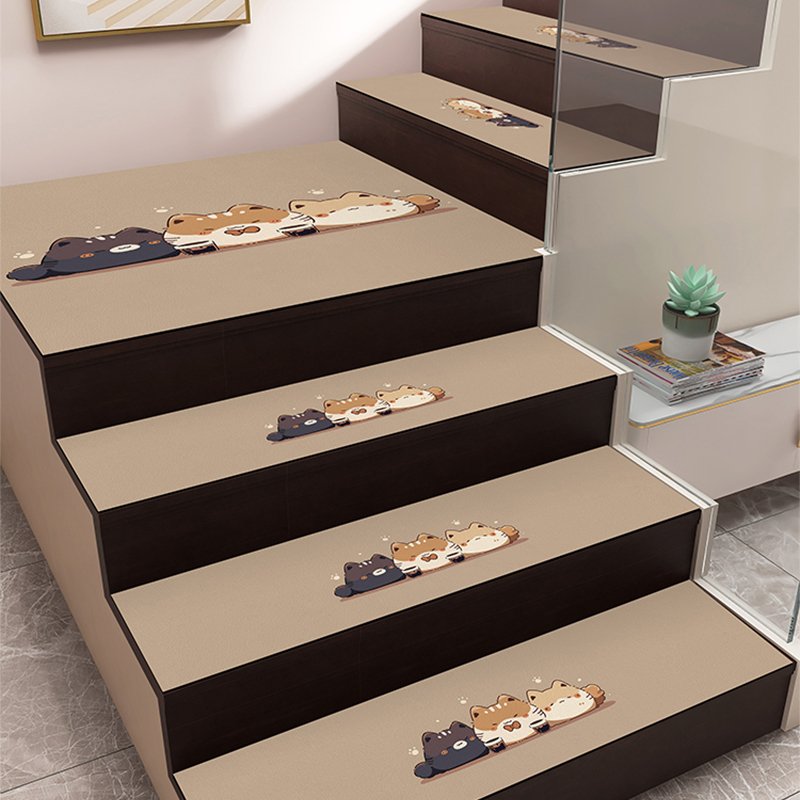 楼梯垫吸水台阶可擦洗家用踏步垫