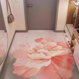皮革入户门口地垫防滑耐脏门垫PVC可擦洗脚垫家用门口地毯可裁剪