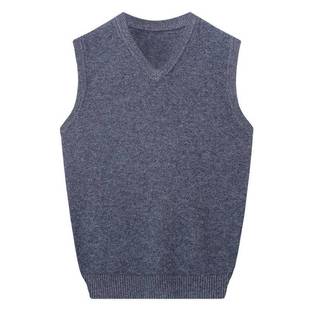 男士 毛衫 羊衫 YA领纯色年加厚款 背绒心坎 中老休闲字5702 2024冬V季