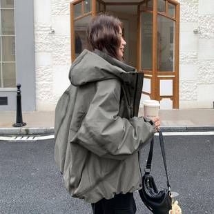 工5风连帽加厚时尚 韩版 羽绒服女2002c100 新款 保暖9白鸭 D16冬季 装