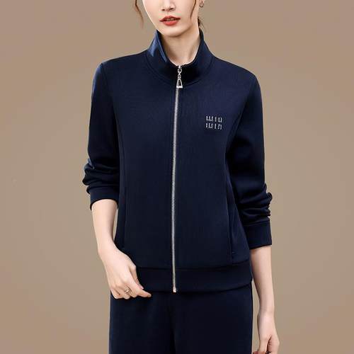 秋季外套女202款5新连帽长袖卫衣秋款上女衣时尚96459907洋时气髦