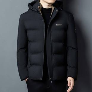 棉衣冬装 男新款 休闲棉服青年男男士 装 绅士外棉套加AIK厚袄 冬季