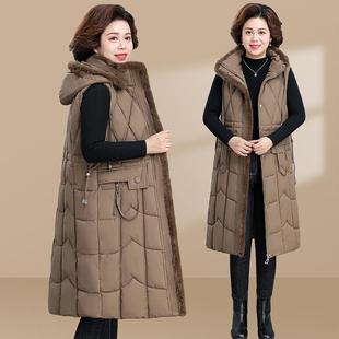 棉衣外套女冬0季2中25新款98573536老妈年妈洋气小棉袄冬天防风加